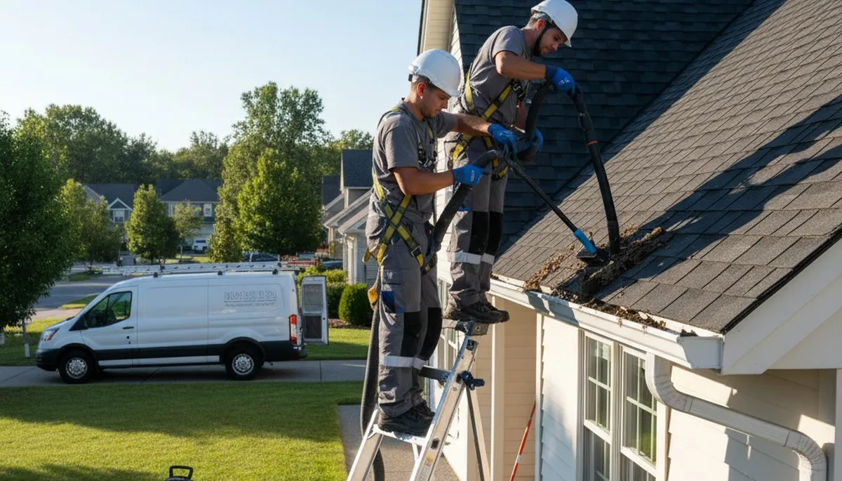 Indianapolis, IN siding repair and gutter cleaning service by FX Remodeling & Exteriors