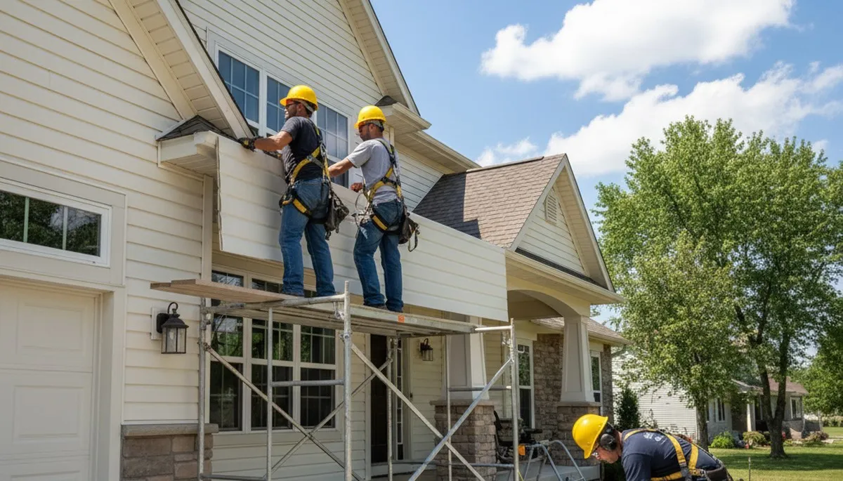 Siding repair services in Indianapolis, IN for residential and commercial homes